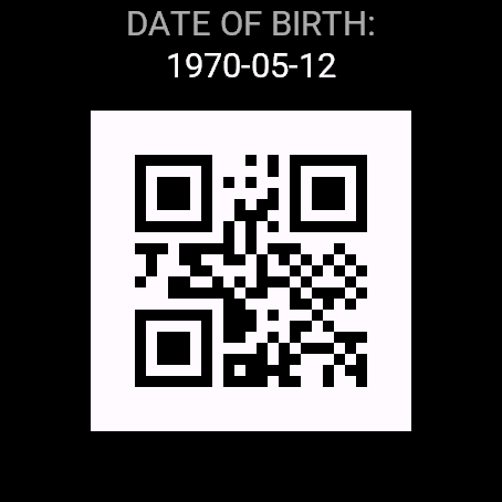 QR code alternative for the national ID